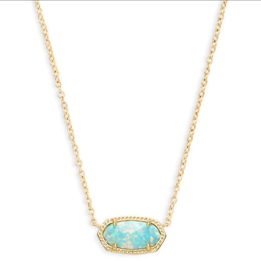 Kendra Scott Elisa in Aqua Kyocera Opal